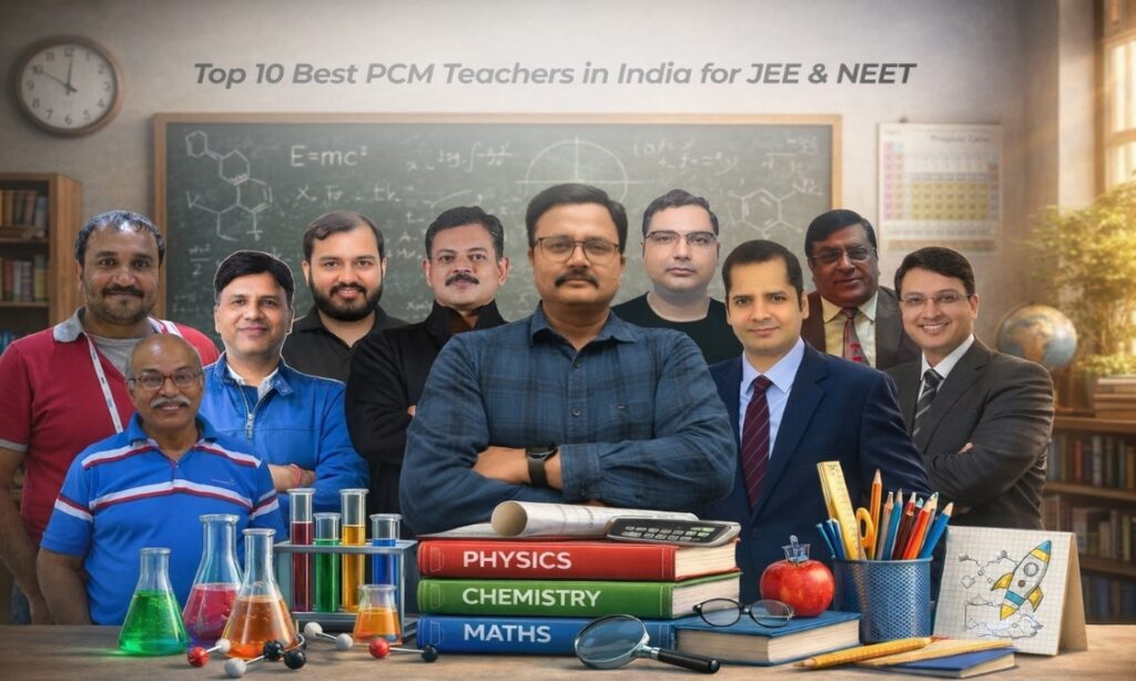 top 10 pcm teachers in india for jee and neet