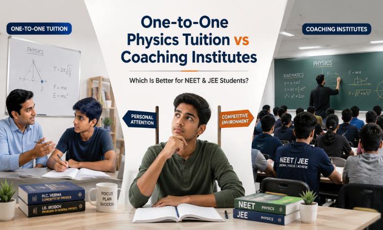 one-to-one physics tuition vs coaching institutes