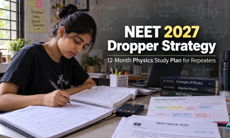 NEET 2027 Dropper Strategy